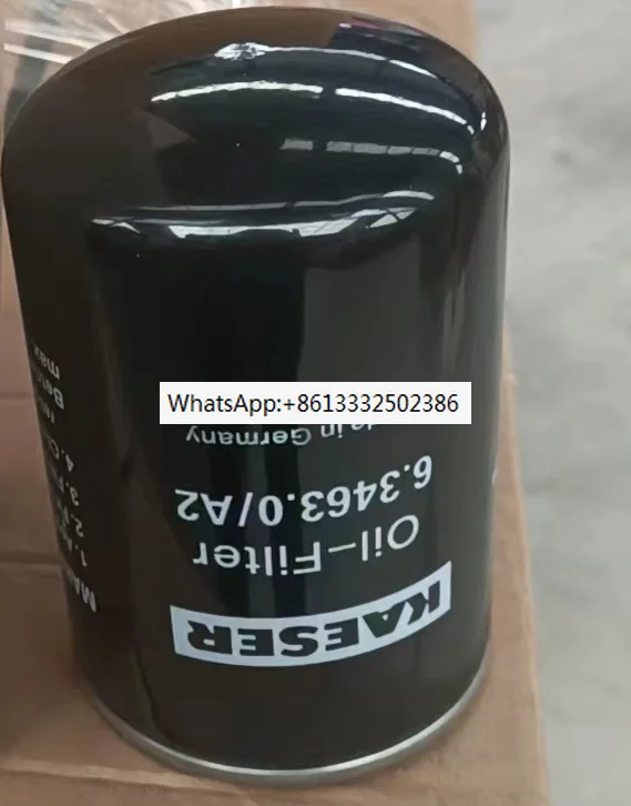 10pcs/lot 6.3463.0=6.3463.0/A2 black oil filter element OF for Kaeser air compressor