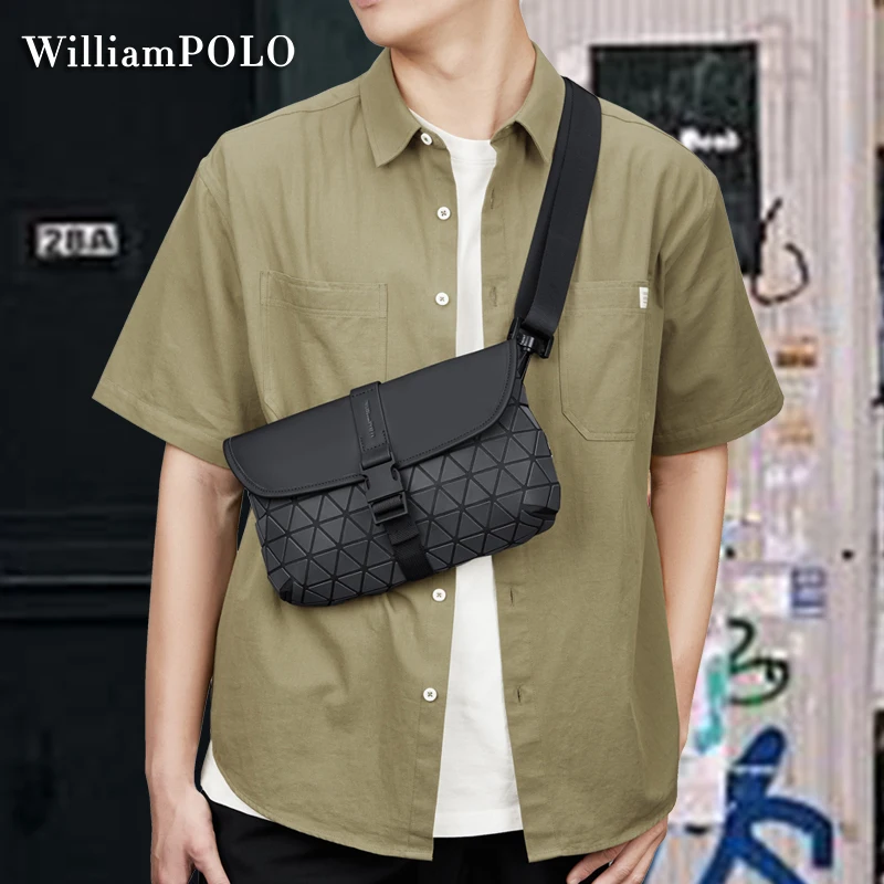 Men's Crossbody Bag Fashion Casual Shoulder Bag High Quality Shopping Mini Backpack