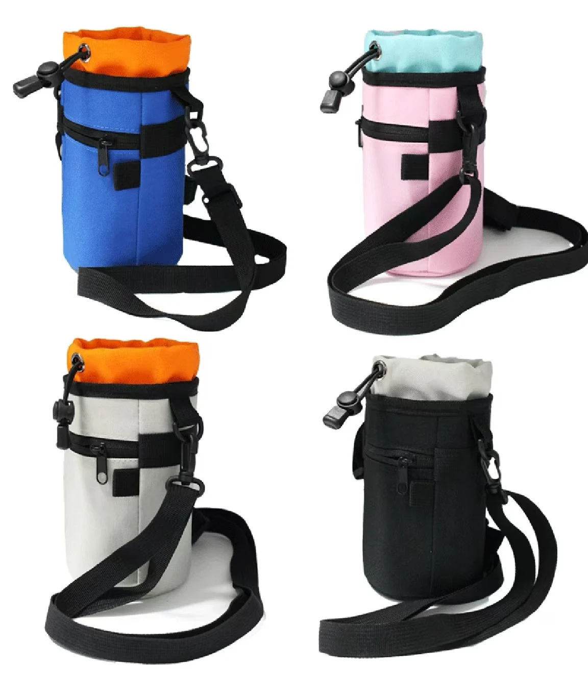 Waterproof Thermal Insulated Bicycle Handlebar Kettle Bag, Bike Water Bottle Holder Pouch Cycling Accessory