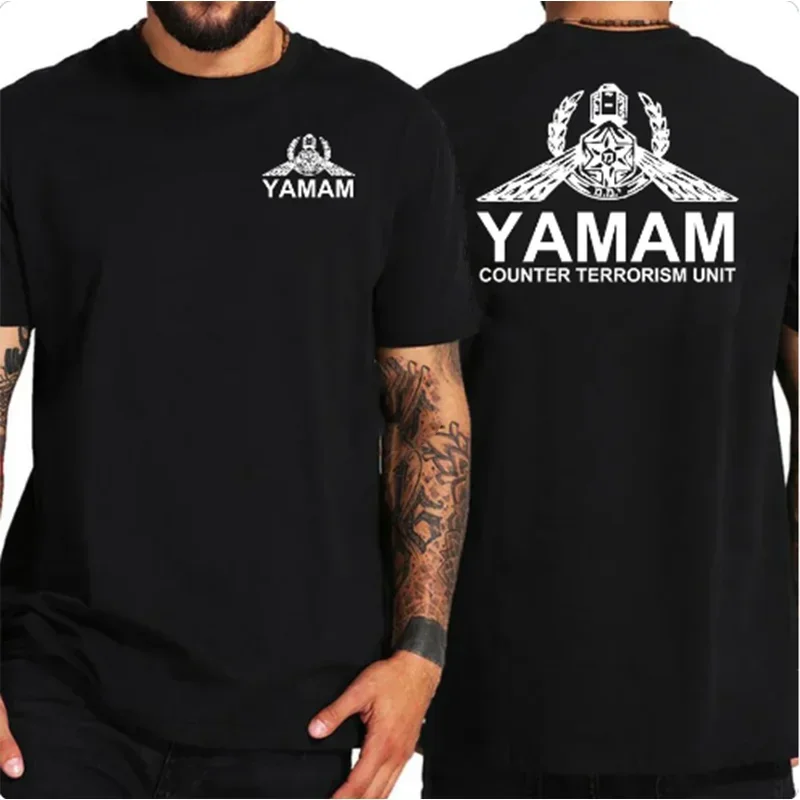 Israel Police Yamam Counter Terrorist Unit SWAT Special Forces T Shirt Premium Cotton Short Sleeve O-Neck Mens T-Shirt New S-3XL