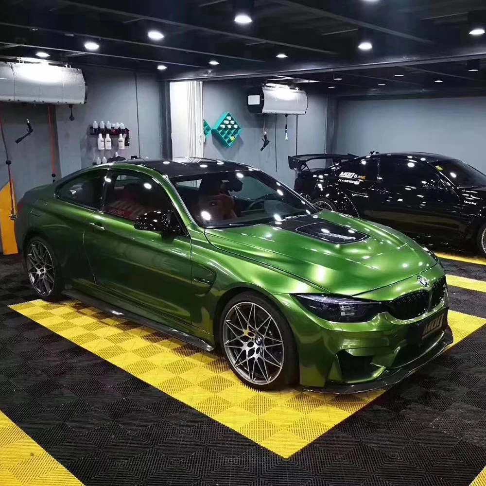 Stretchable Premium PET Easy to Install Auto Vinyl Car Wrap Bubble-Free Car Body Film removable