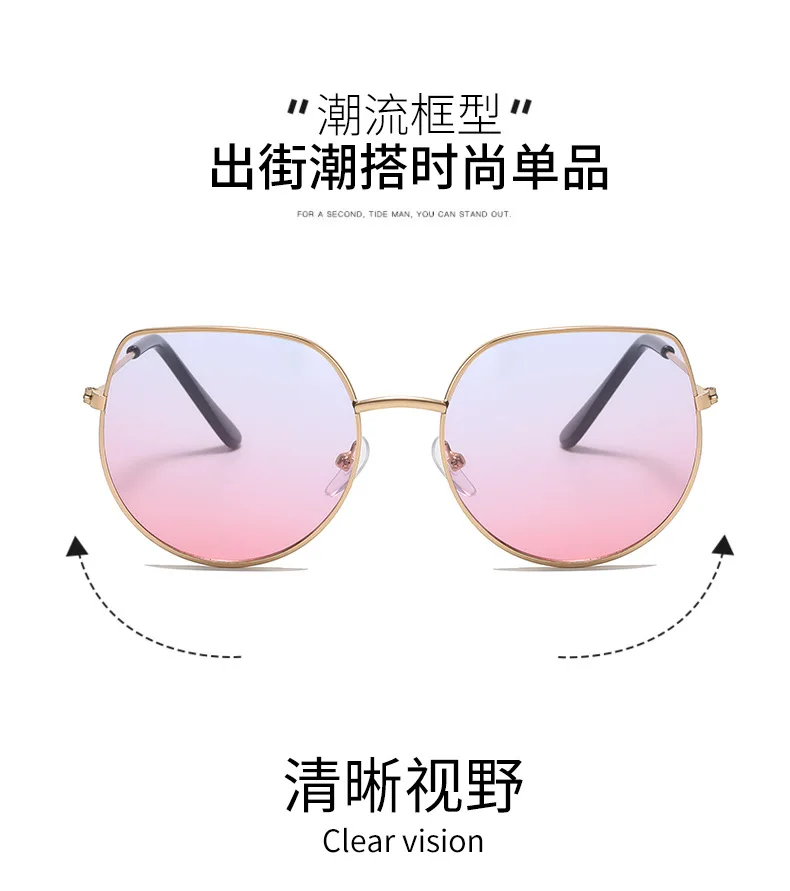 Cat Eye Sonnenbrille Männer Vintage Metall Sonnenbrille für Frauen Luxusmarke Brille Sonnenbrille Damen Sonnenbrille für weibliche männliche antike – Detail 2