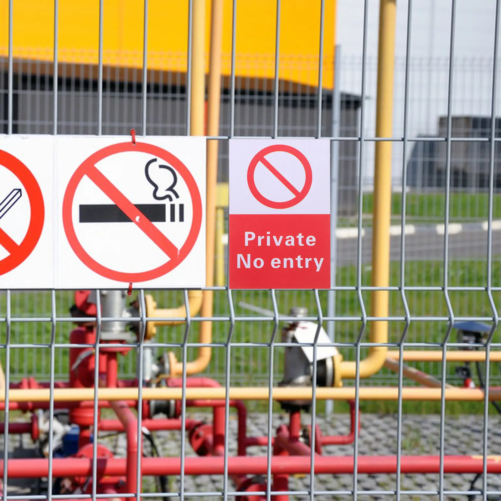 sinal-de-aviso-em-pvc-autoadesivo-sem-entrada-compacto-e-visivel-para-seguranca-em-escritorios-fabricas-canteiros-de-obras-e-ambientes-internos