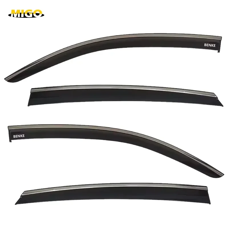 Window Visors for Kia Forte BD K3 2019 2025 Precision Injection Molded PC Deflectors OEM Manufacturer All Weather Protection