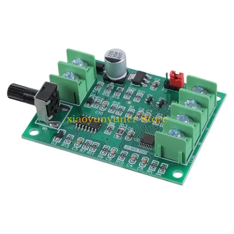 P9JB Performa Tinggi DC7-12V Papan Driver Motor Tersikat Untuk Kontrol Gerak yang Akurat Dalam Robotika PWM Speed Controller
