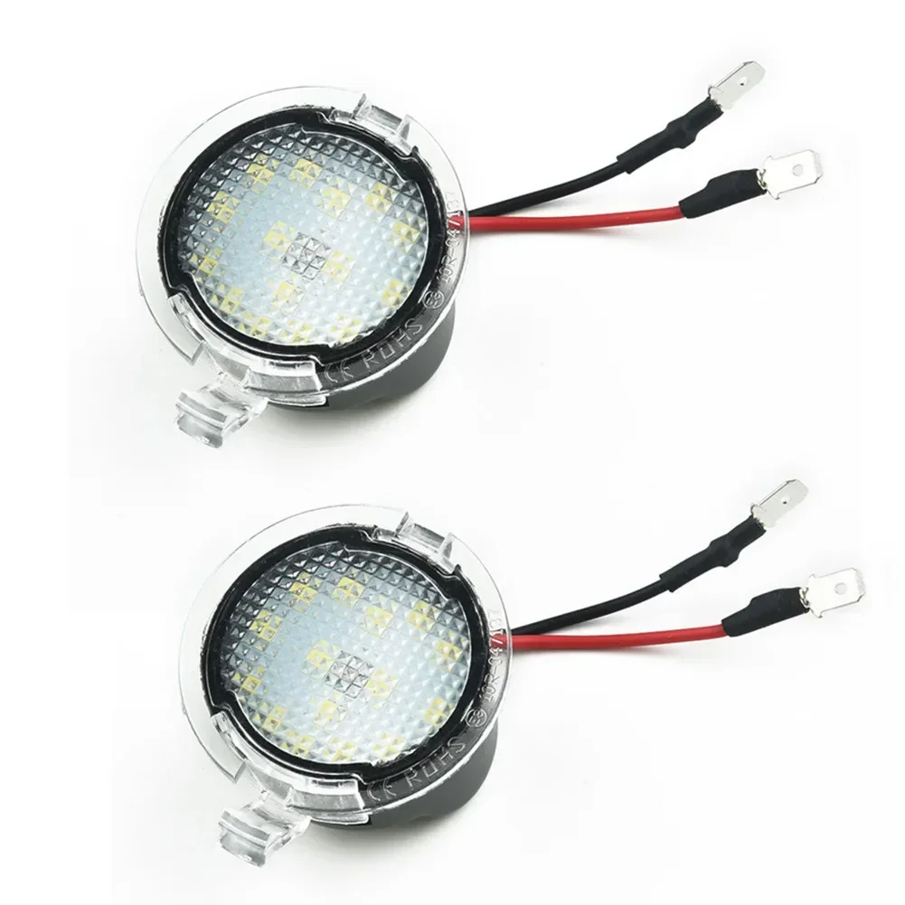 2 PCS Samochodowe lusterko boczne LED 18-LED 6000K Xenon White Super Bright Do Ford F-150 MKT 2010-up Akcesoria samochodowe