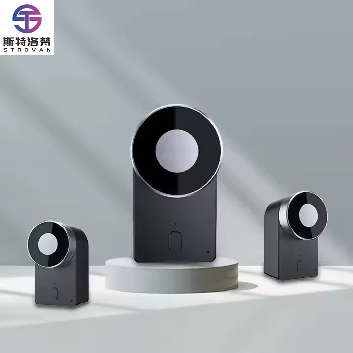 

ZXHK TTlock App European Standard Lock Electronic Smart Door Lock for Home Front Door No Change Cylinder