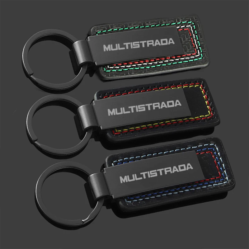 Motorcycle Keychain Keyring Gift For Ducati Multistrada 950 1100 1200 1260 1200S 1260S Key Chains Buckle Universal Accessories