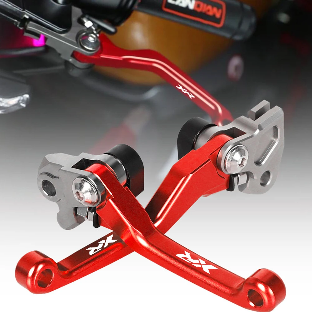 Pivot Brake Clutch Levers For HONDA XR400 XR230 XR250 XR 230 250 400 Dirt Bike Handle Hand Grip Handlebar Motocross CNC Aluminum