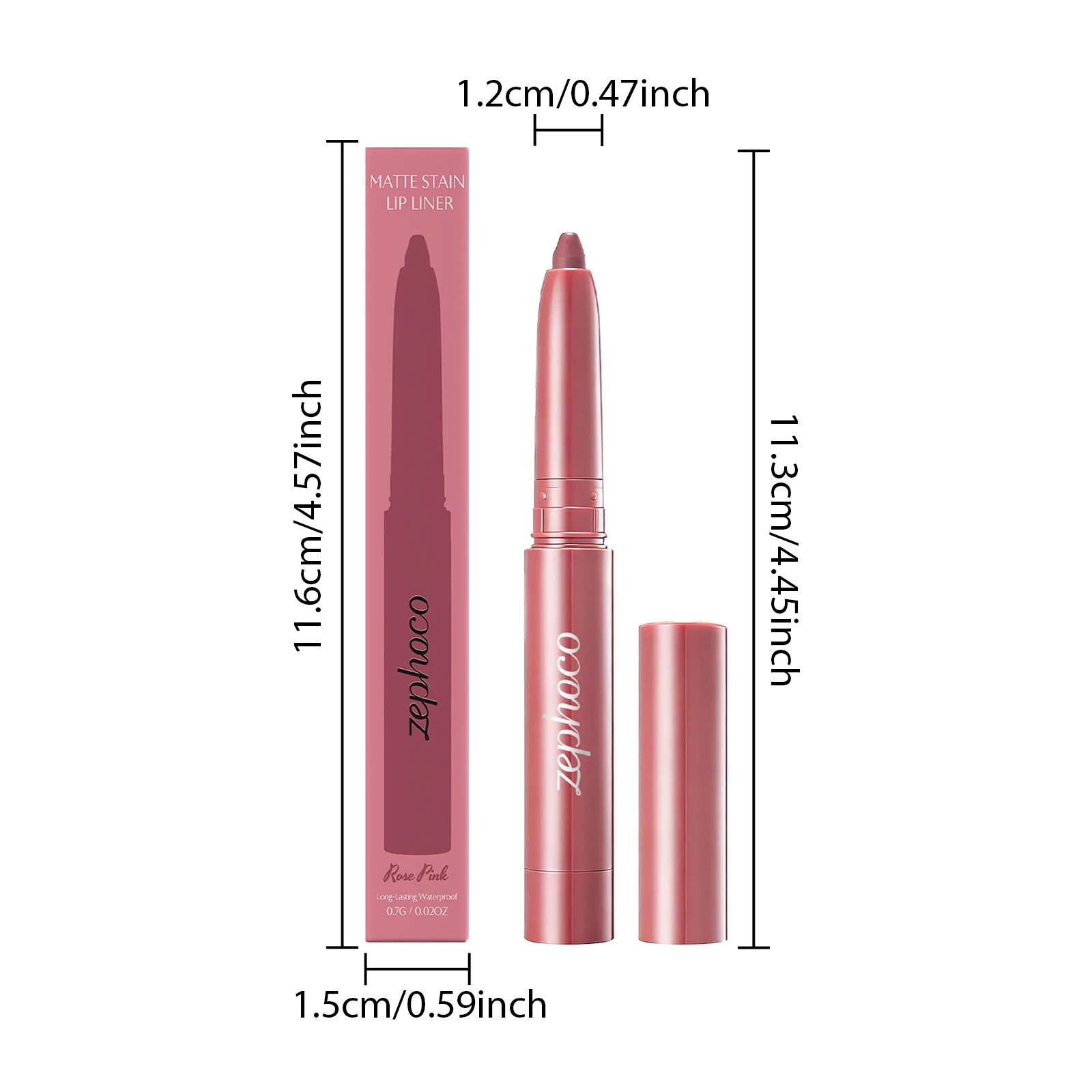 Matte Stain Lip Liner Set Precise Contouring Long Lasting Color Lock Lip Tint Smooth Application Beginner Friendly 3 Shades S43eb693b469a43b4be4f8333a8c9d562K