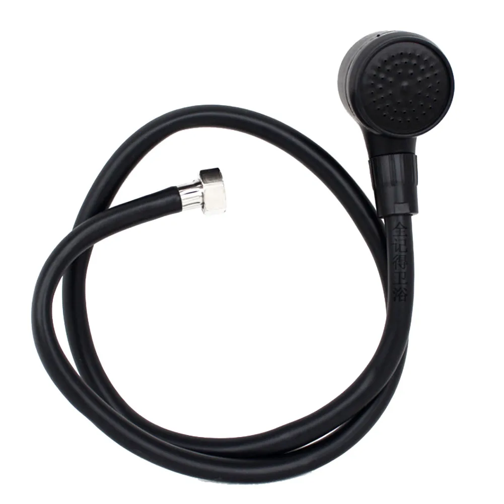 Kitchen Accessories Plumbing Fixtures Home Improvement Tube Nozzle Shower Head Plastic Handheld Pressurized Bathroom