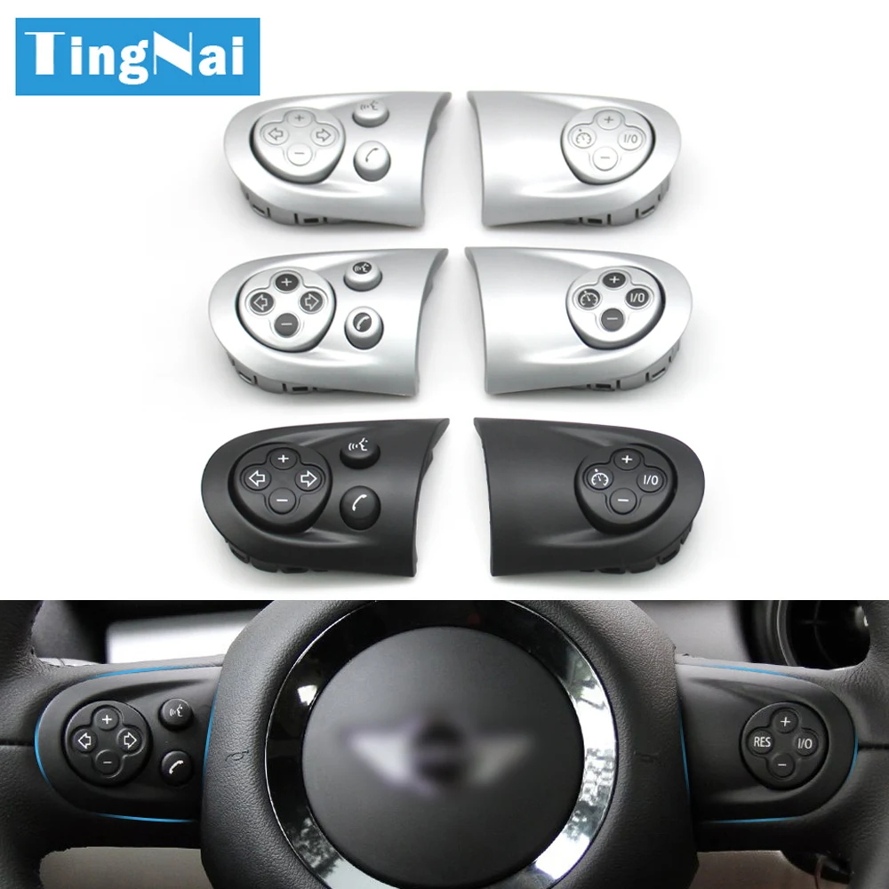 

Car Steering Wheel Multifunction Cruise Control Switch Button Assembly For BMW Mini Cooper Paceman R55 R56 R57 R58 R59 R60 R61