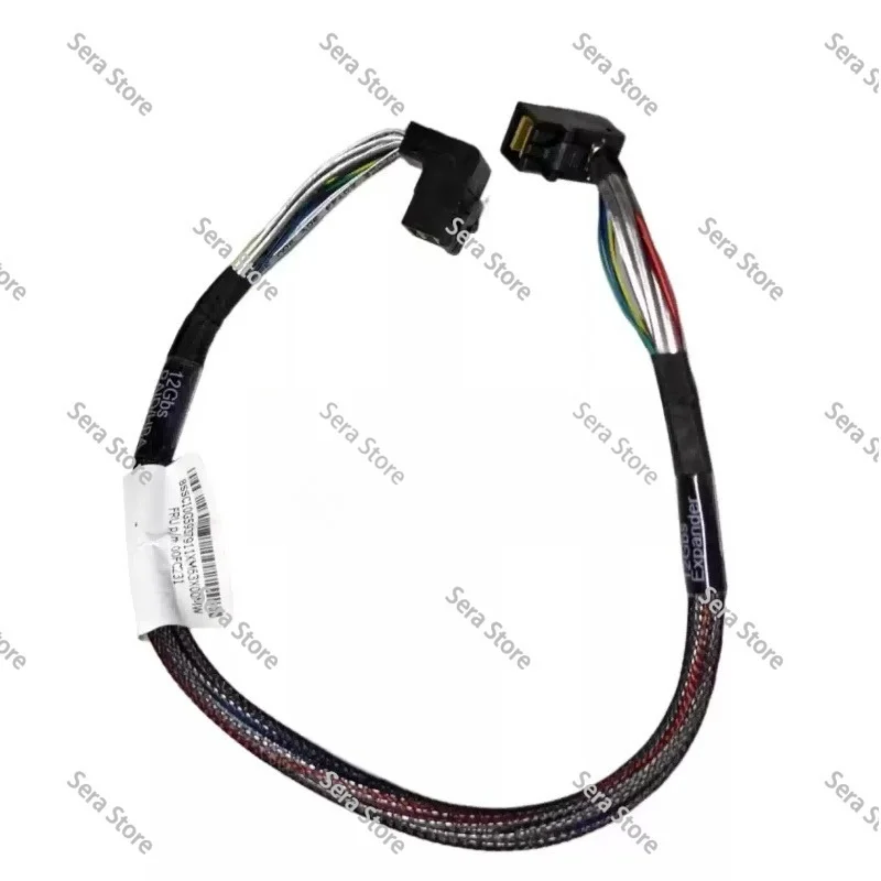 New SFF8644 TO SFF8643 External Cable To Built-in SAS3.0 Clad Mesh Silver-plated Copper Core IC 1m