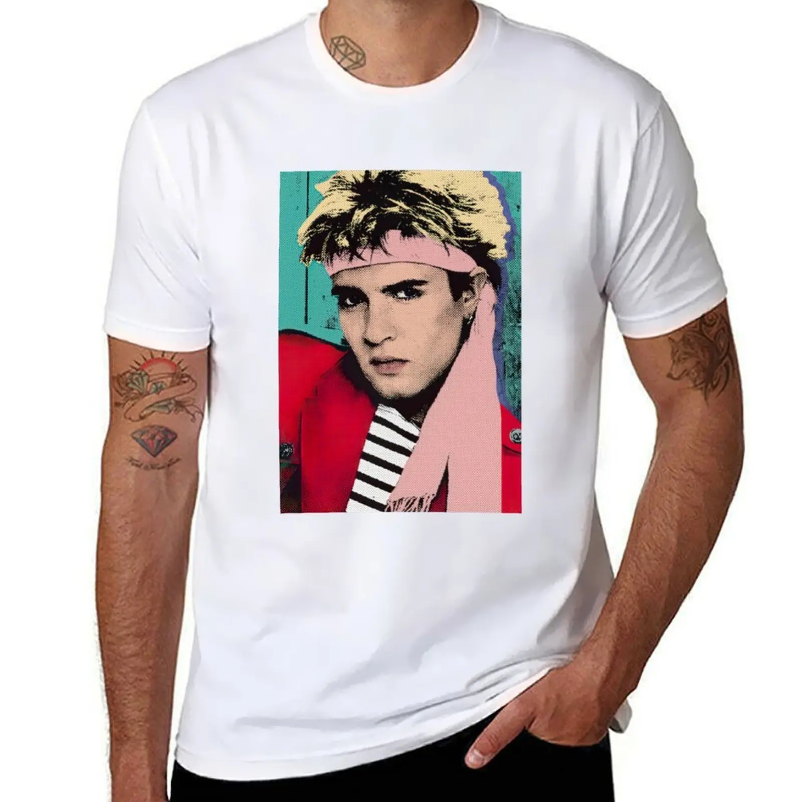 

Simon Le Bon Comic T-Shirt cotton t shirt man cotton t shirts high quality T-Shirt