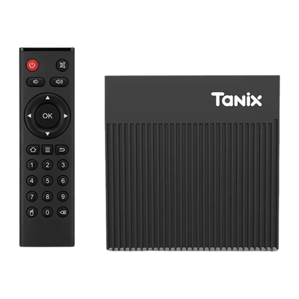 Tanix X4 Amlogic S905X4 Smart TV BOX Android 11 TVBOX 4GB RAM 32GB/64GB ROM 100M LAN 2.4G/5G Dual Wifi 4K Set Top Box VS X96 MAX — 2