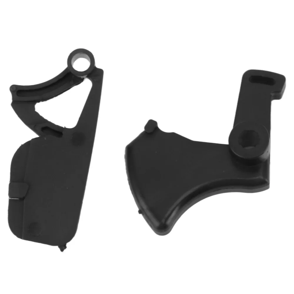 

2PCS ABS and Iron Throttle Trigger Kit Compact Easy to Install Switch Shaft Kit Black and White for MS170 MS180 017 018 Chainsaw