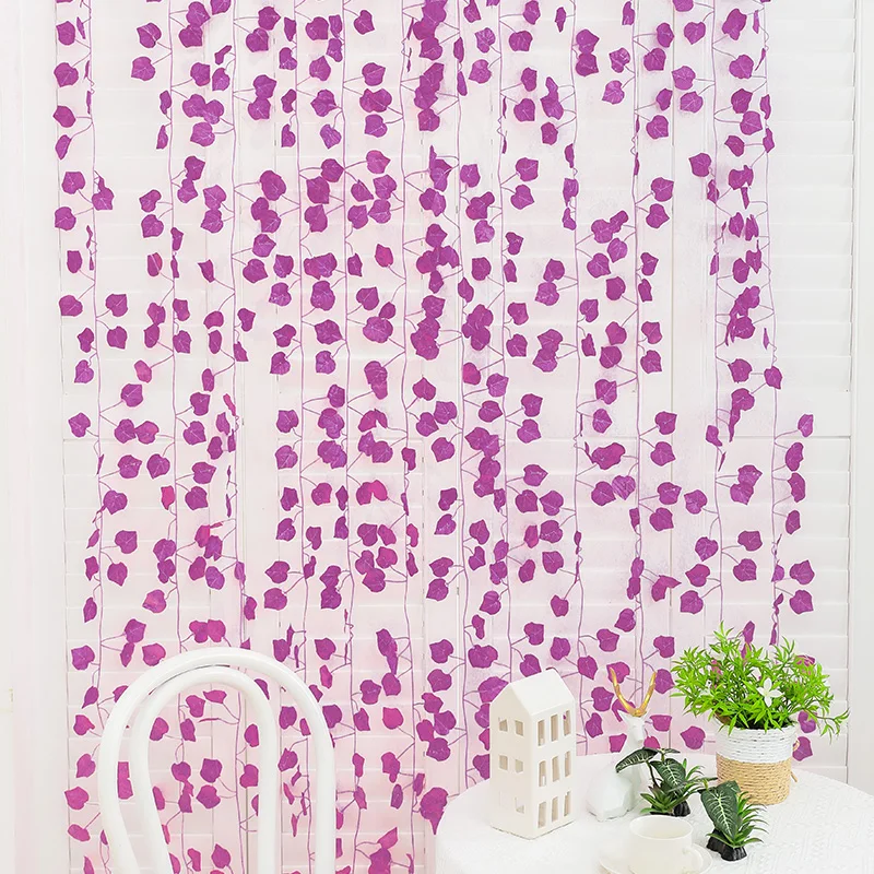 

Искусственные виноградные листья, искусственные виноградные листья, искусственные украшения для дома и улицы, на Хэллоуин, День благодарения, свадьбу, 6 шт.