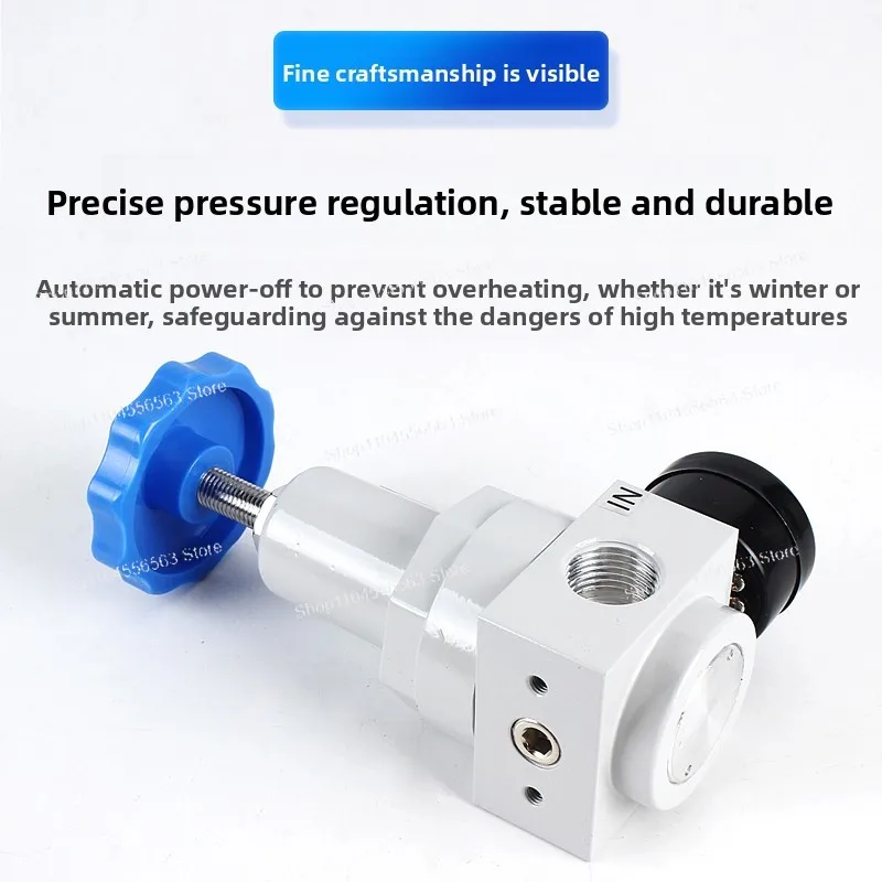Air pump operated high pressure regulator gas pressure reducing filter QSLH/QFRH/QTYH - 10/15/2516 kg