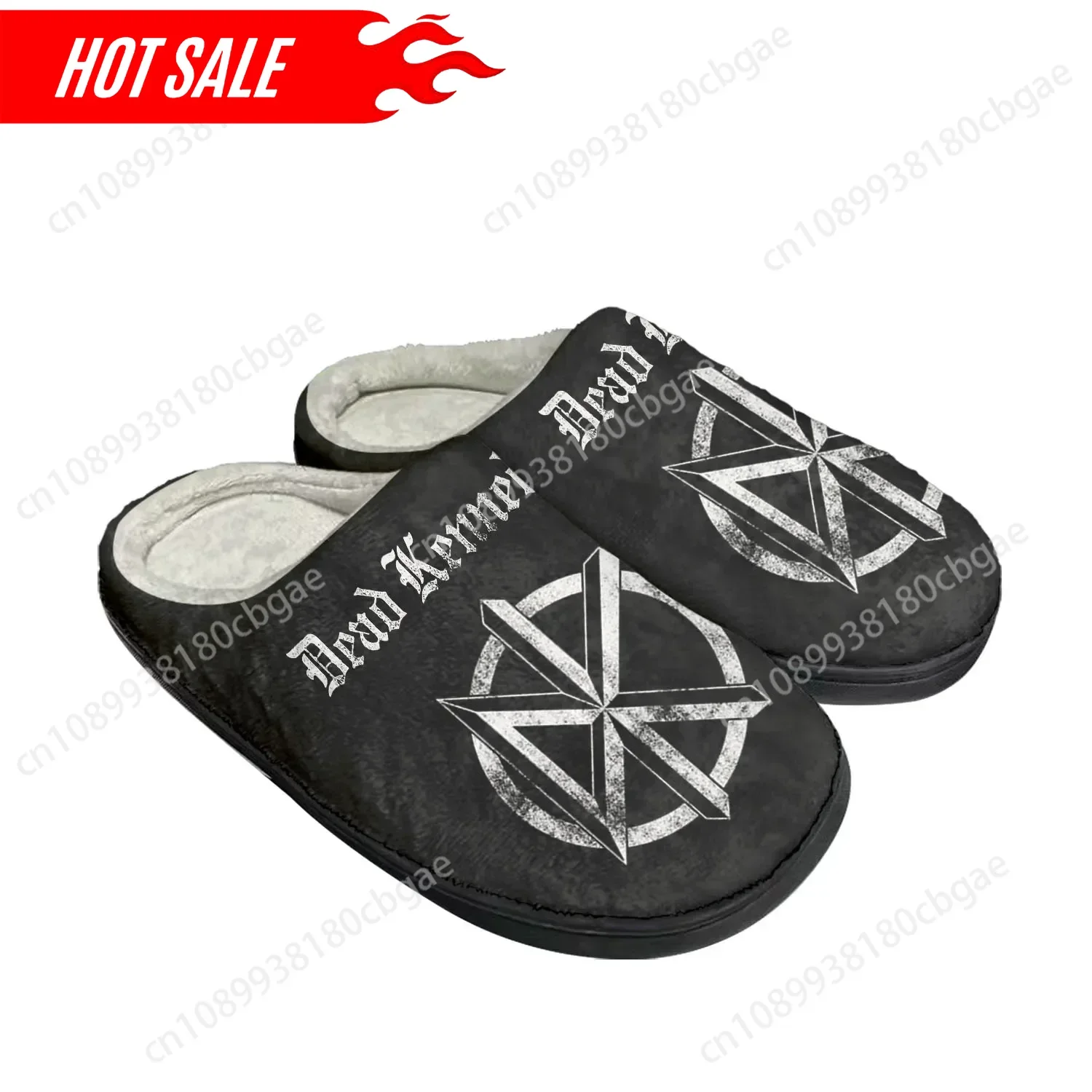 Dead Rock Band Kennedys Pop Home Cotton Custom Slippers Mens Womens Sandals Plush Bedroom Casual Keep Warm Shoe Thermal Slipper