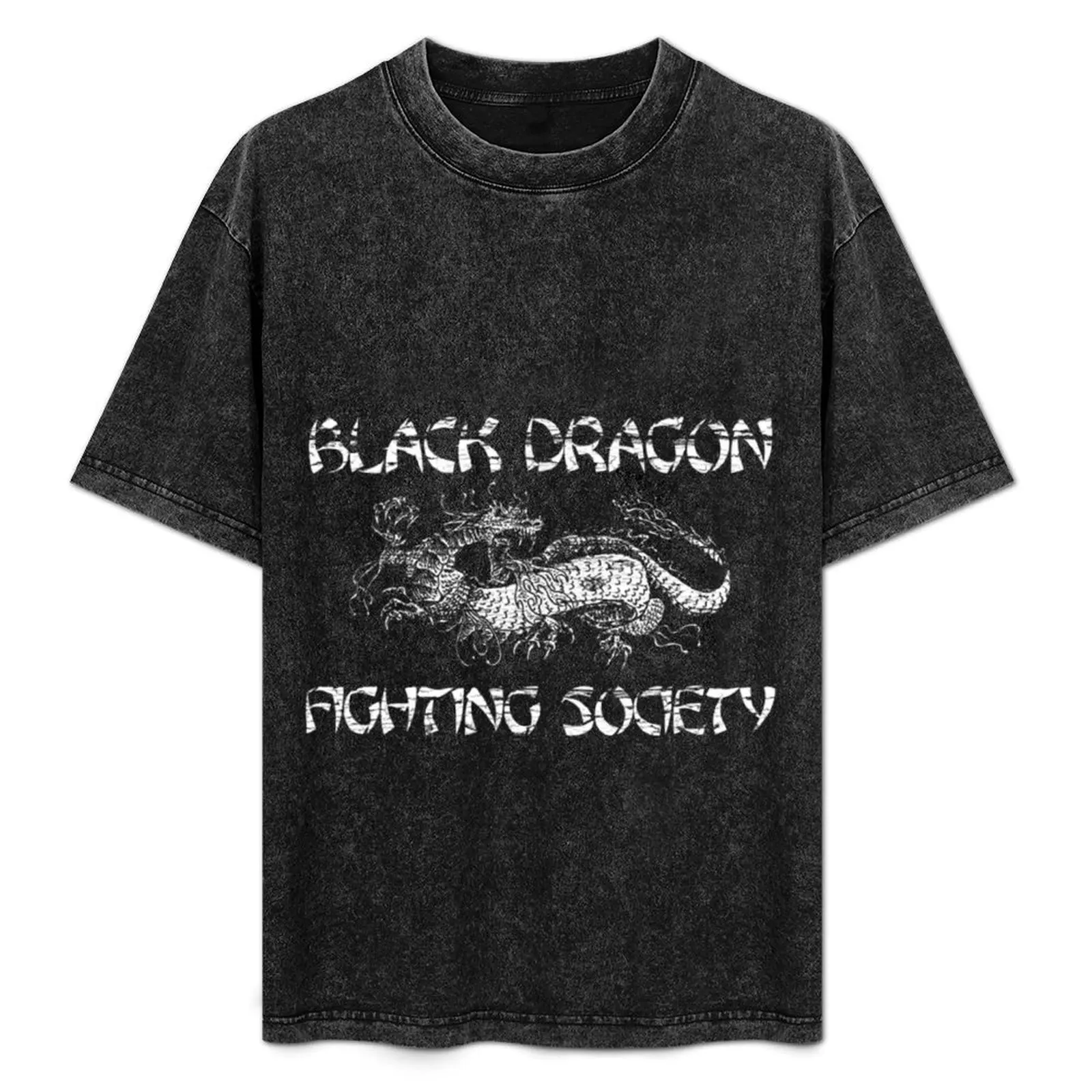 

Black Dragon T-ShirtCount Dante Black Dragon Fighting Society, weathered board distress T-Shirt