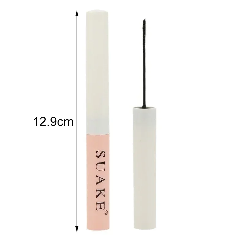 Zijdevezel Curling Mascara Ultrafijne borstel Verlenging Volumegevend Waterdicht Veegvast Langdurig Natuurlijke wimpers Cosmetica