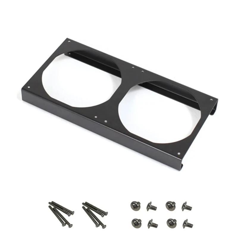 

Q22A 12cm Computer Case Fan Extension Bracket 25mm Height Enhanceds Cooling For High Resource Applications