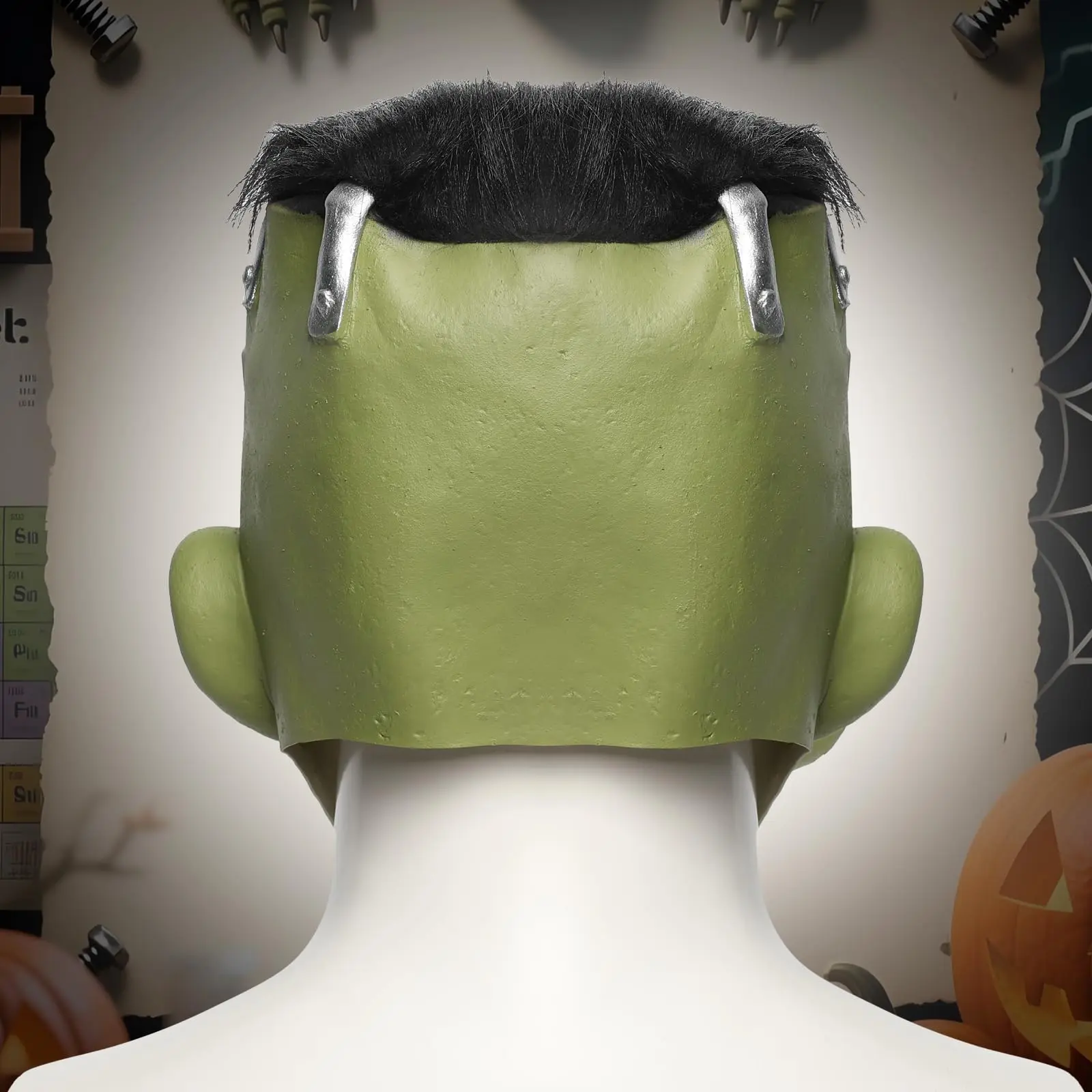 Frankenstein Maske Monster Horror Latex Vollkopfmasken Kostüm Männer Frauen Halloween Cosplay Party Prop für Erwachsene