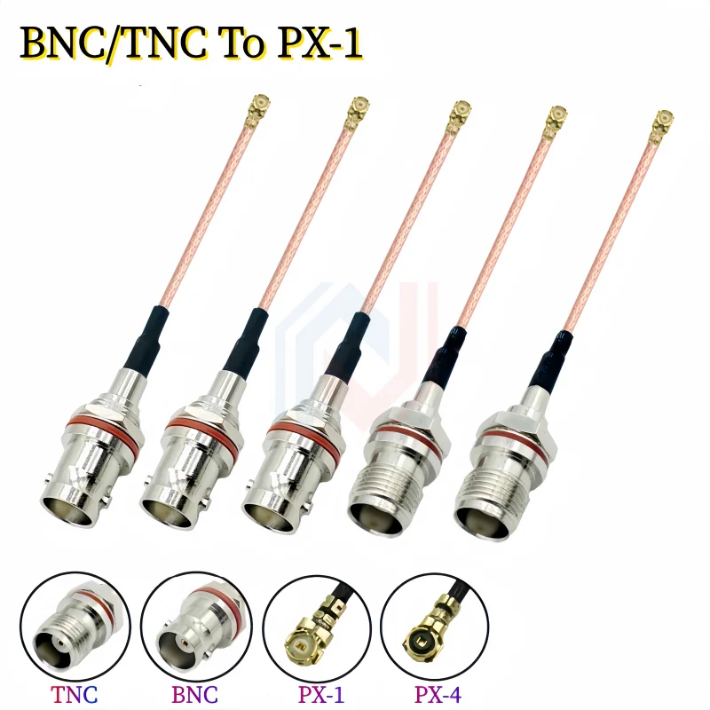 BNC/TNC female connector to UFL u.FL PX-1，RF connection cable RG178,Coax Cable Coaxial Pigtail
