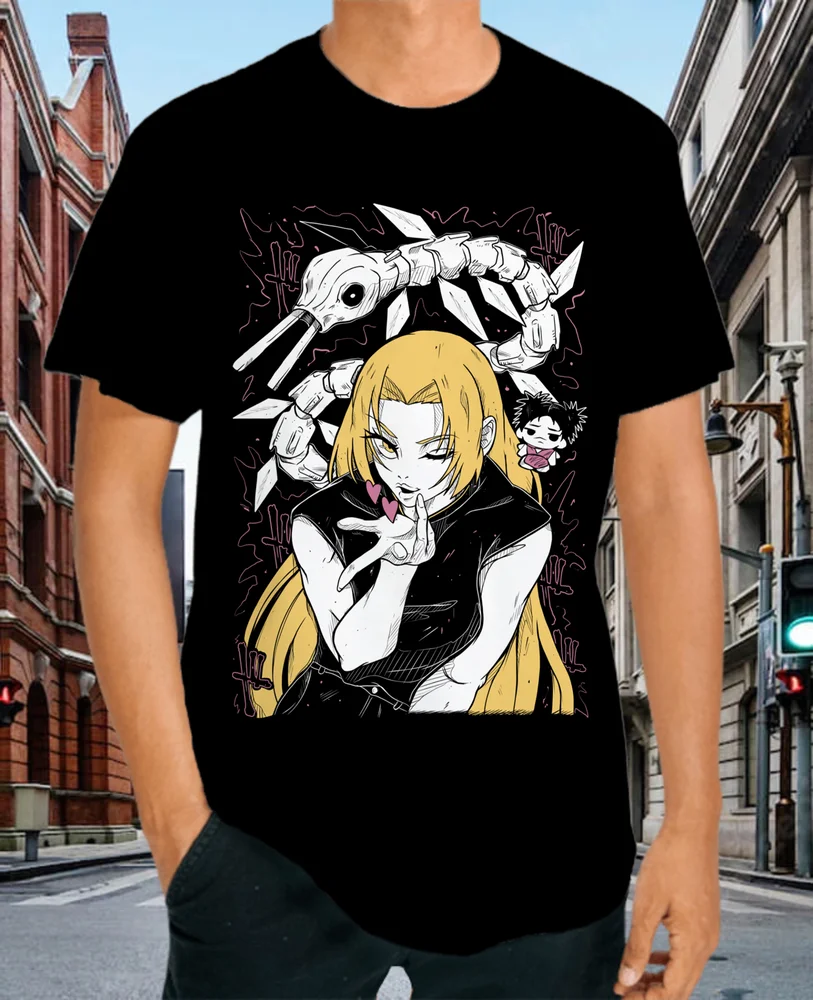 jujutsu kaisen Yuki Tsukumo kenjaku Choso Anime Tee All Size