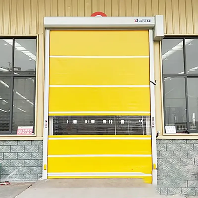 2026 PVC Fast Rolling up Automatic Rapid Roll High Speed Roller Shutter Doors for Warehouse