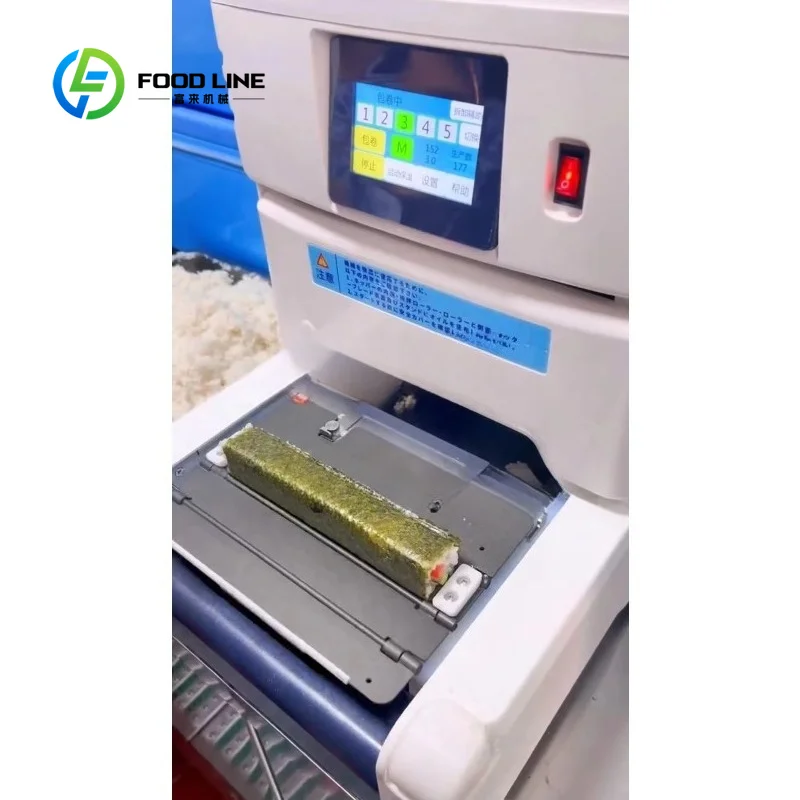 customized adjustable maki sushi forming machine nori rice laying device smart control for multi purpose commercial food kitchen