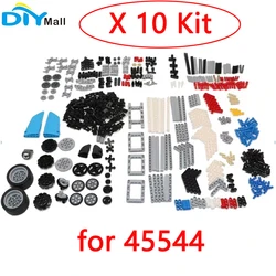 10Kit X 514Pcs MOC Bricks Compatible with Legoeds EV3 45560 Mindstorms Core Set DIY Robot Learning Toy Education Building Blocks