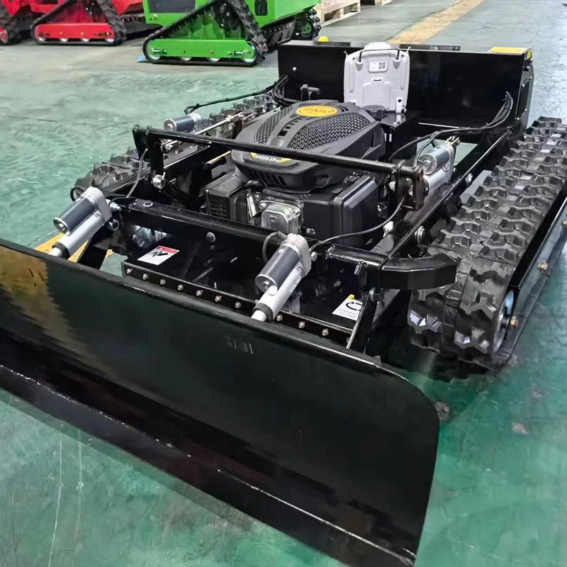 Customized Remote Control Snow Blower ATV Automatic Snow Plow Robot Machine Snow Shovel Track Winter Clearing Equipment