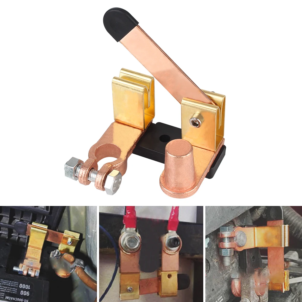 

12V/24V Car Battery Leakage Protection Switch Knife Type Power Off Switch Battery Disconnect Switch Isolator