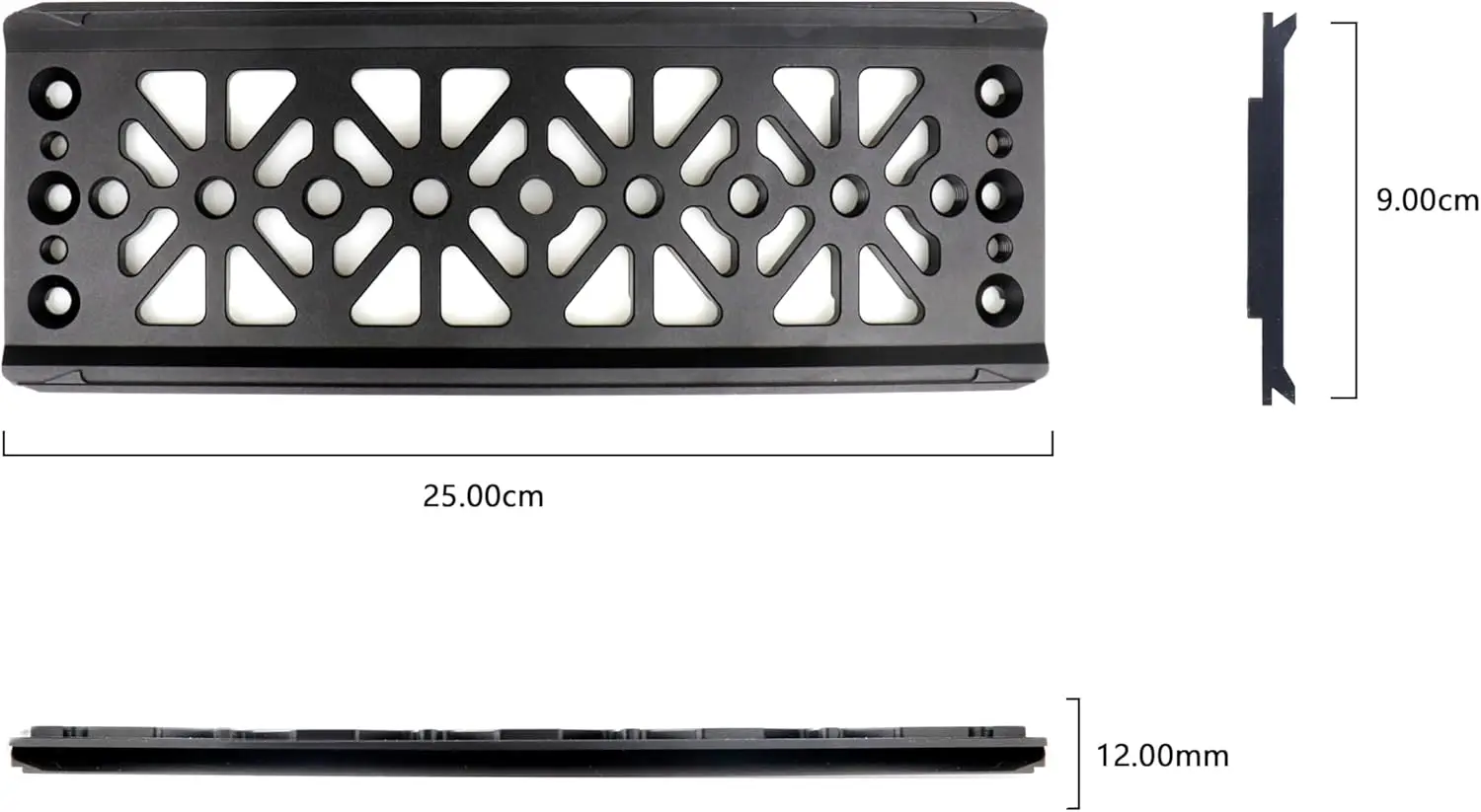 Alvin’s Cables Alexa 35 Base Plate Bottom Cheese Plate for ARRI Trinity Stabilizer Dovetail Base Plate for DJI Ronin 2| Steadica