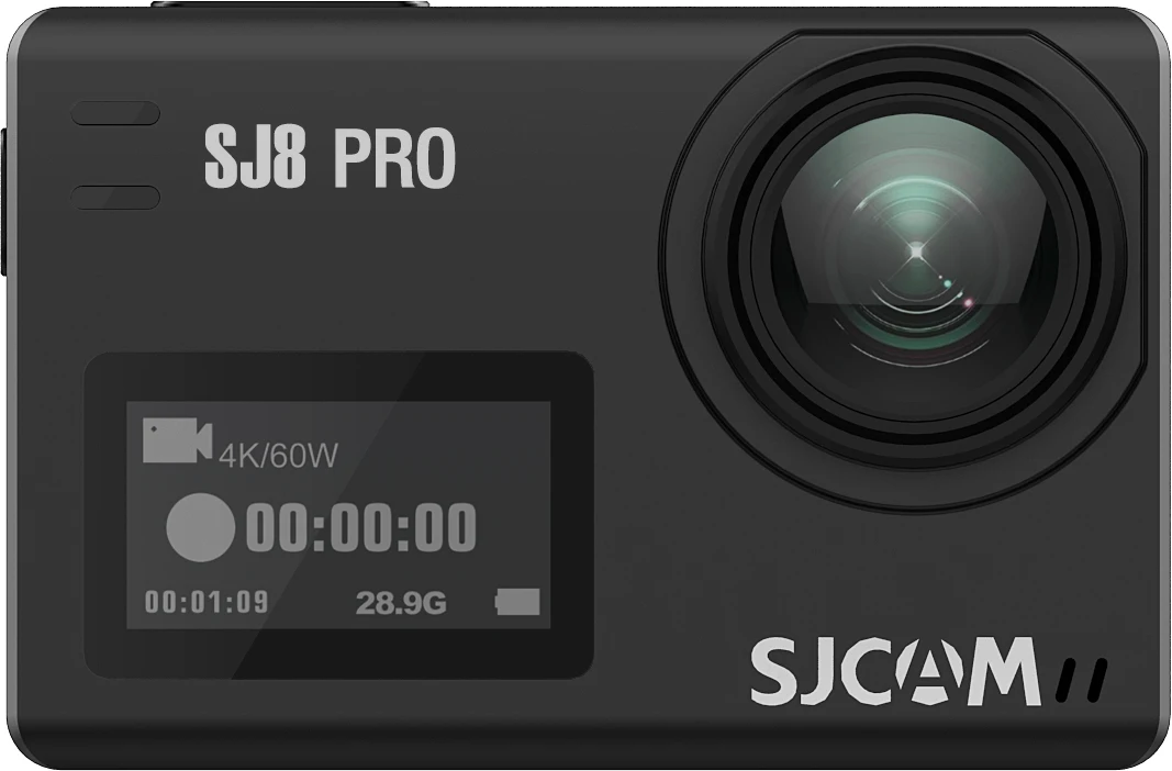 SJCAM SJ8 Pro Action  4K60FPS FHD Video 8x Digital Zoom 30M Waterproof 5G WiFi 2.33" Touch Screen Sports