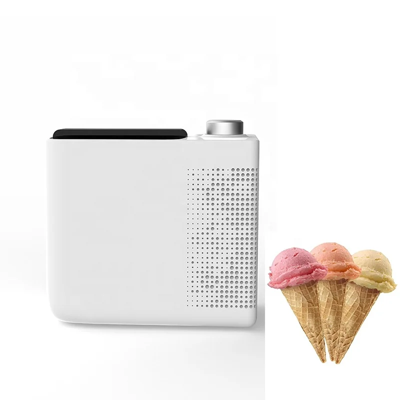 Household Mini Electric Ice Cream Machine DIY automatic ice cream machine without