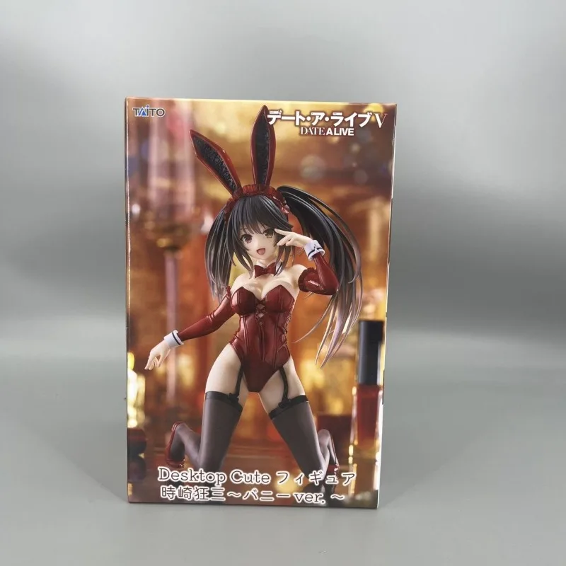 Bandai japonés Banpresto TAITO citas batalla Tokisaki Kurosan figuras de acción chica conejito colección de muñecos decoración chico juguete para regalo