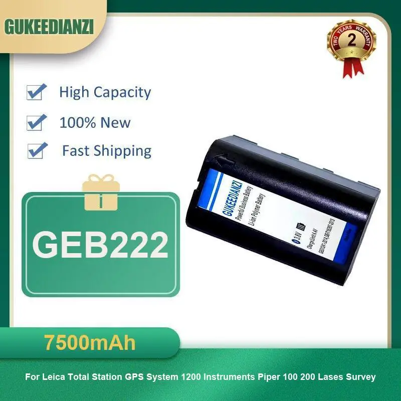 Battery For Leica TPS TC GS SR Total Station GPS System 1200 Instruments Piper 100 200 Lases Survey