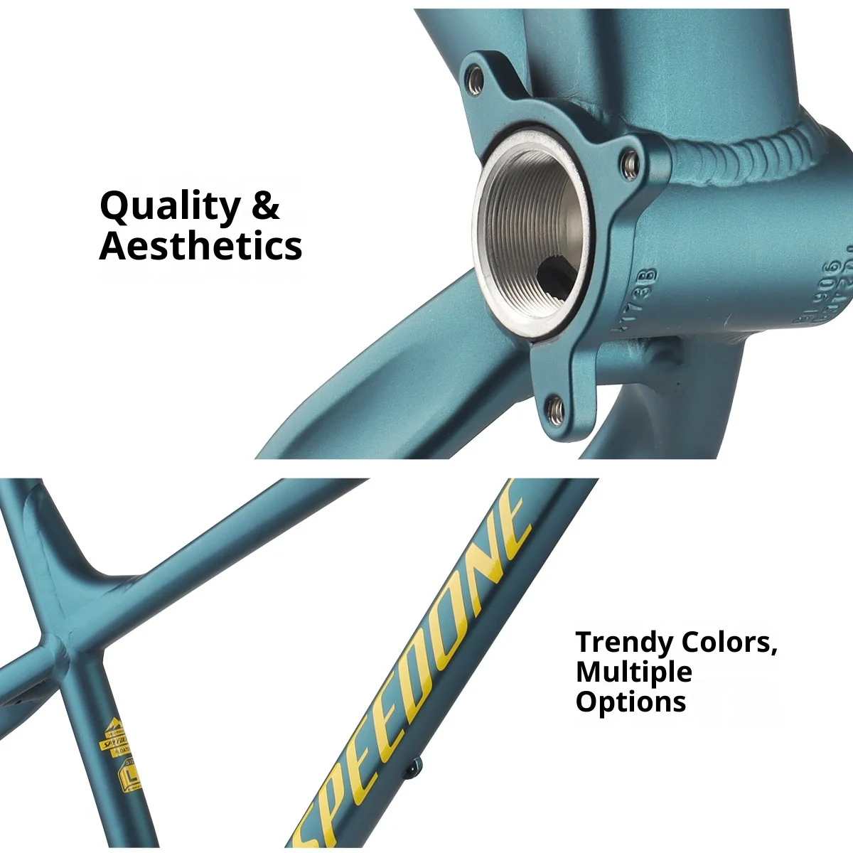 Mountain Bike Aluminum Alloy Frame 29 Inch Wheel Diameter Light Weight Barrel Shaft For Mountain Biking