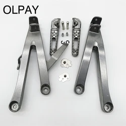 Rear footpegs Foot pegs Footrest Pedals Bracket For CBR600RR CBR 600RR 600 RR 07 08 09 10 11 12 13 17 2007-2017 aluminium alloy