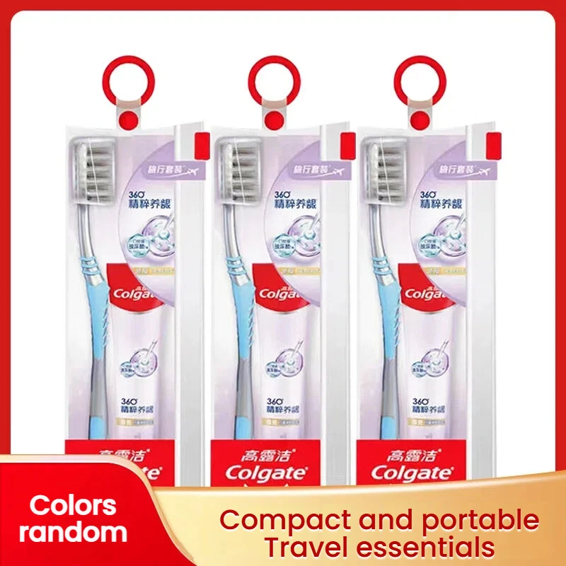 

Colgate Travel Oral Care Kit - 40g Toothpaste or Mini Toothbrush Option, Portable for Hotel & Business Trip
