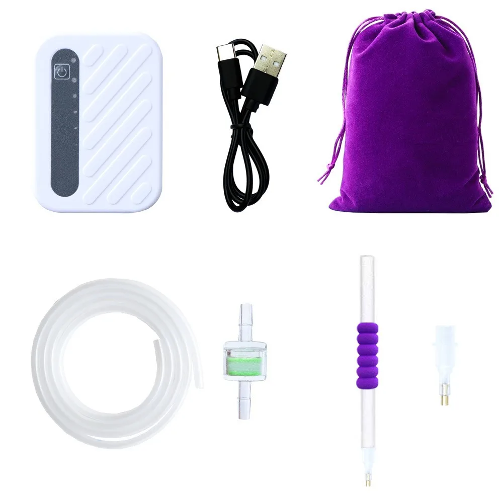 NONE DIY Handwerk Vakuum Diamant Malerei Stift Kits Langlebige und stabile Perlenplatten Diamant Malerei Werkzeug Ablagefach USB-Kabel 9