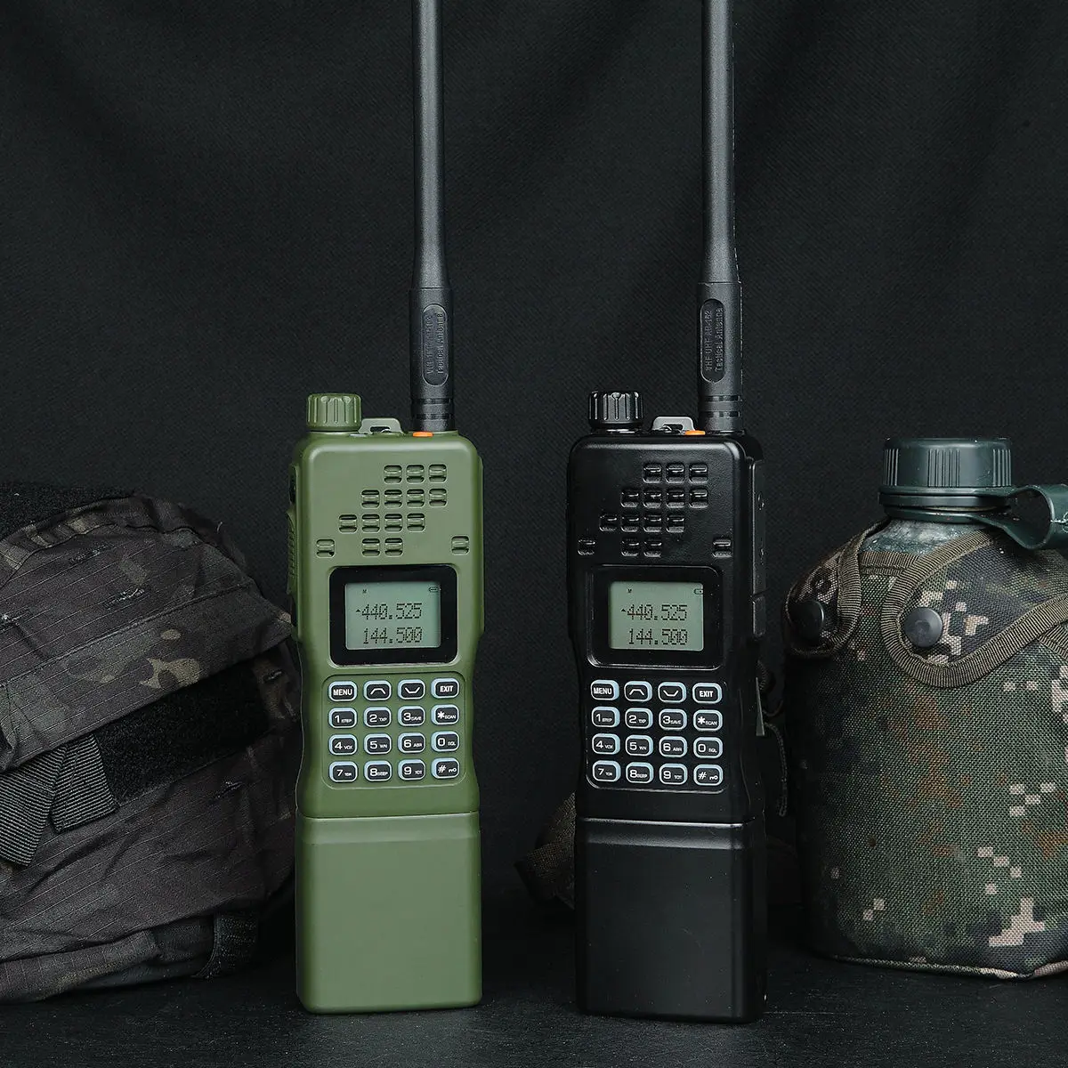 Baofeng AR-152 Tactical Walkie Talkie Dual Band Ham Radio Walkie Talkie 136-174MHz 400-520MHz Portable Two Way Radio