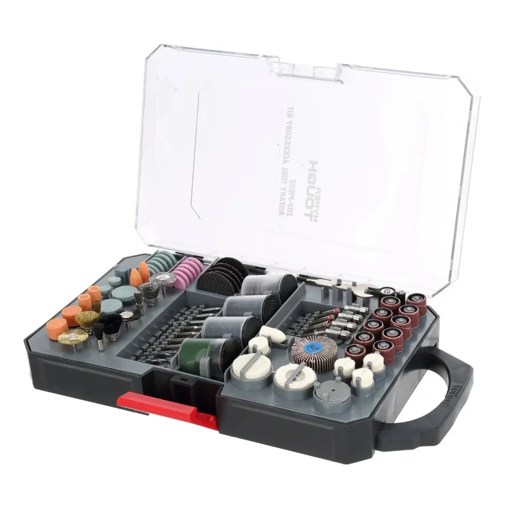 208 Piece Rotary Tool Accessory Kit with Storage Case, Product Accessories Included Multi Material