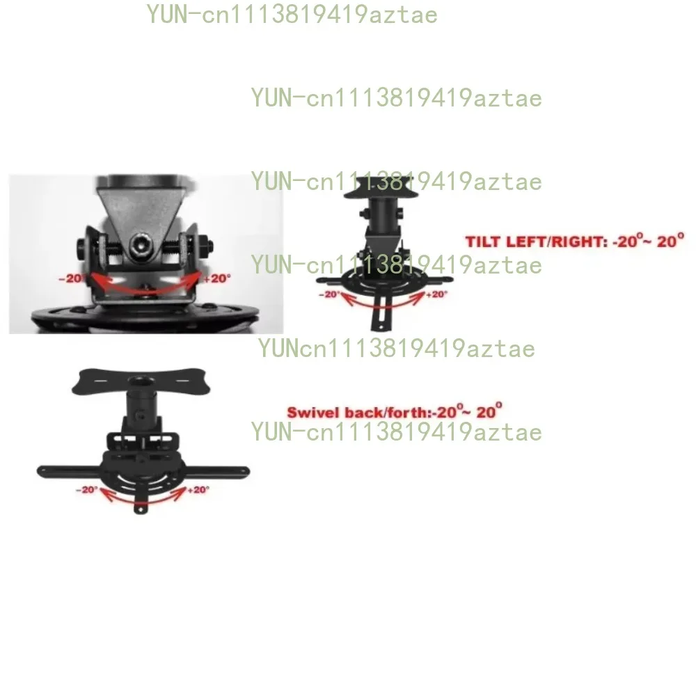 DL-T717 Tilting Steel Projector Wall Mounted Projector Ceiling Stand Rack Full Motion