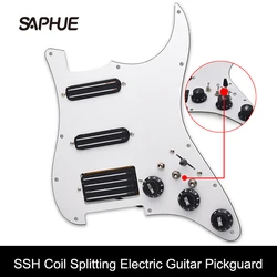 SSH-High Output Loaded Prewired Pickguard, 2 Mini Humbucker with Coil Pickup, For Electric Guitar Pickguard