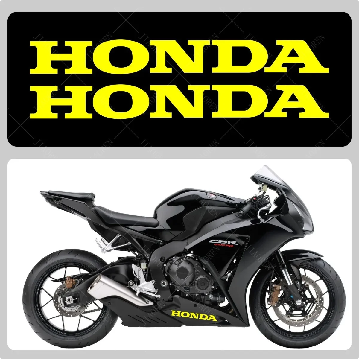 Vinyl-Aufkleber für Motorradkörper, Honda-Logo-Aufkleber