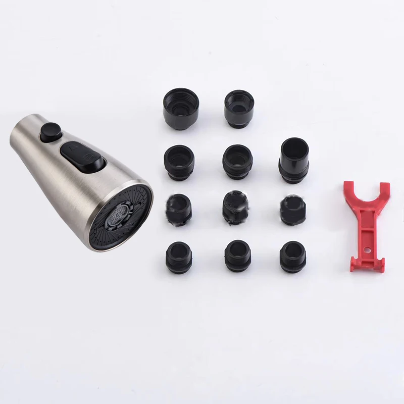 Kitchen Sink Splash Proof Faucet Extension Vegetable Washing Basin Tap Pull-Out Head Multifunctional Faucet Accessories