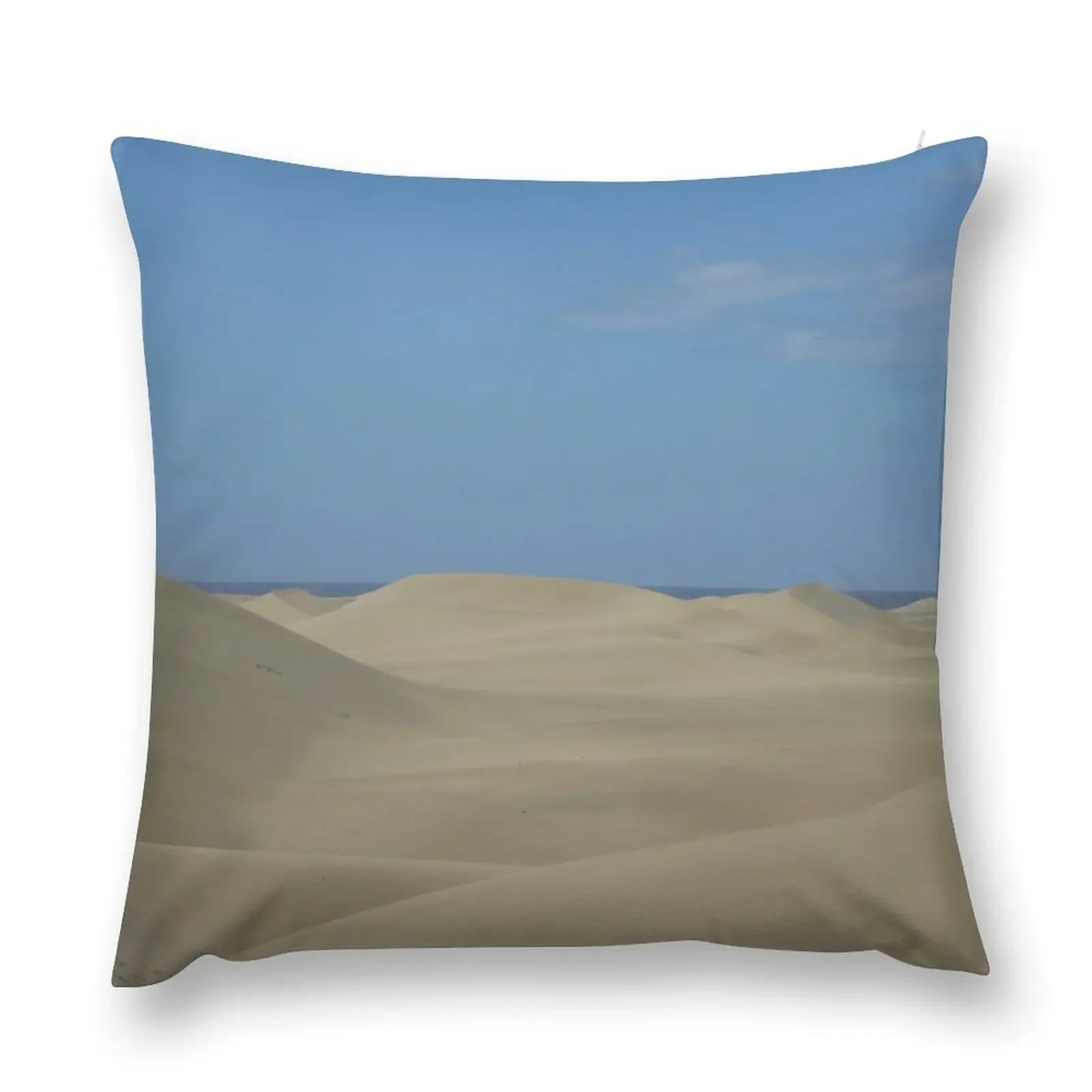 Sand Dunes in Gran Canaria straight off the Sahara Throw Pillow pillow cover christmas home decor items pillow